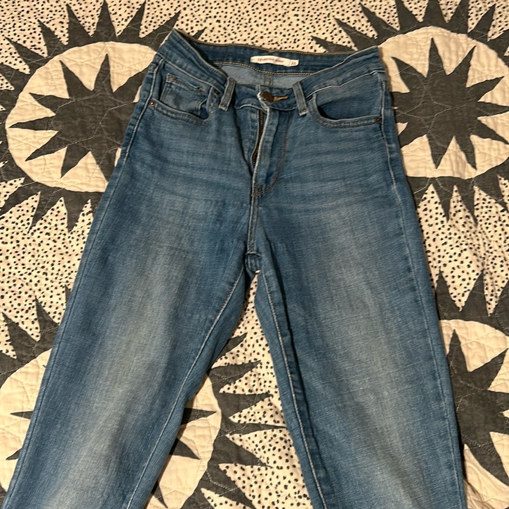 Levi 721 high rise skinny jeans